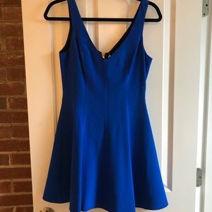 Amanda Uprichard royal blue cocktail dress